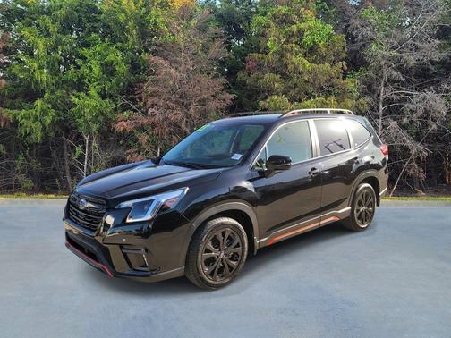Crystal Black Silica 2023 Subaru Forester Sport