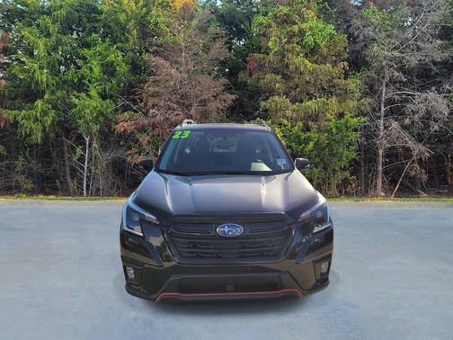 Crystal Black Silica 2023 Subaru Forester Sport