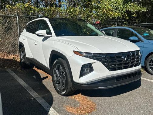 White Pearl 2024 Hyundai TUCSON Hybrid Limited