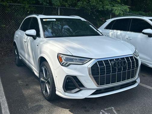 Ibis White 2021 Audi Q3 45 S line Premium