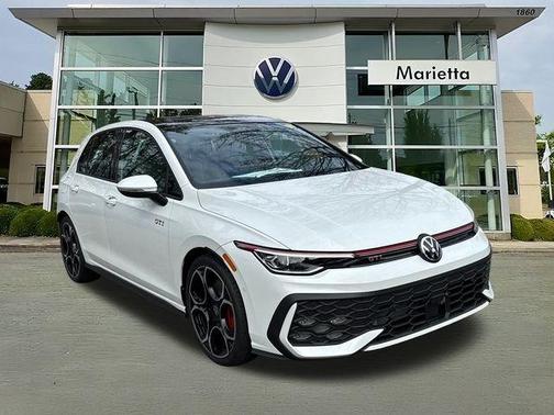 Opal White Pearl 2026 Volkswagen Golf GTI 2.0T Autobahn