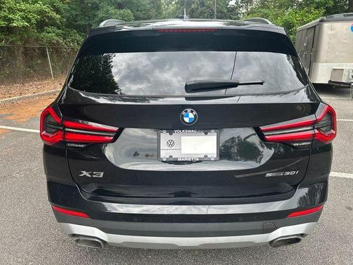 Black Sapphire Metallic 2023 BMW X3 sDrive30i