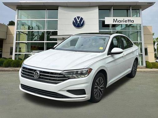 Pure White 2019 Volkswagen Jetta 1.4T SE