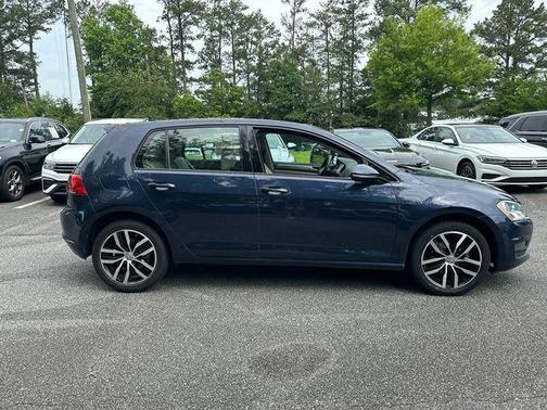 Night Blue Metallic 2016 Volkswagen Golf TSI SE 4-Door