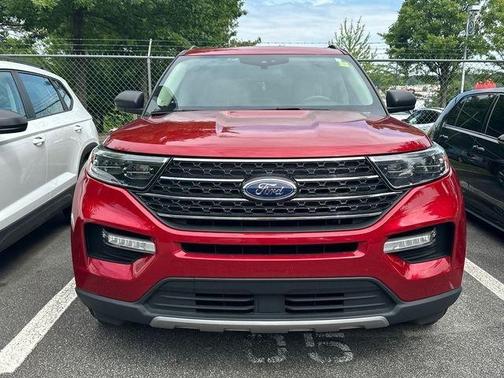 Red Metallic 2022 Ford Explorer XLT