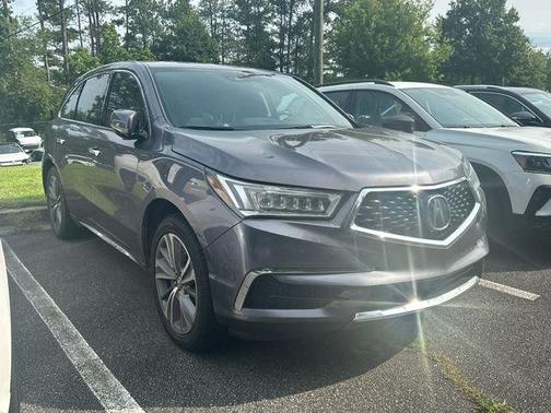 Gray 2018 Acura MDX 3.5L w/Technology Package