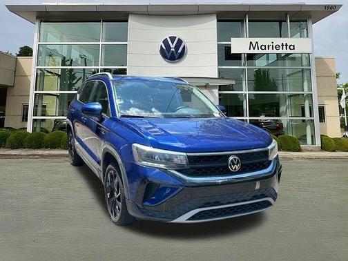 Blue Dusk 2022 Volkswagen Taos 1.5T SE