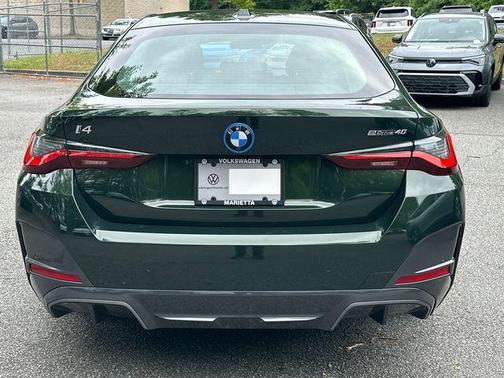 San Remo Green Metallic 2023 BMW i4 Gran Coupe eDrive40