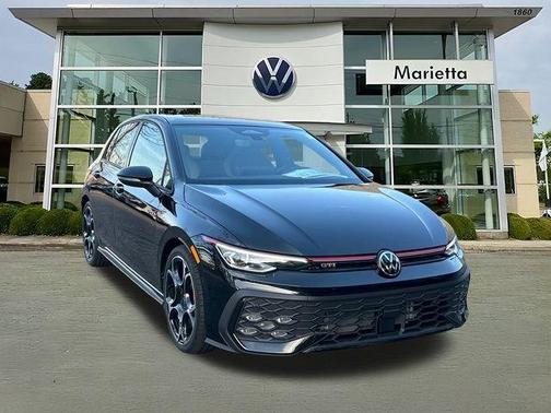 Mythos Black Metallic 2026 Volkswagen Golf GTI 2.0T Autobahn