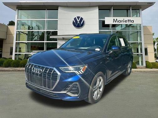 Navarra Blue Metallic 2021 Audi Q3 45 S line Premium
