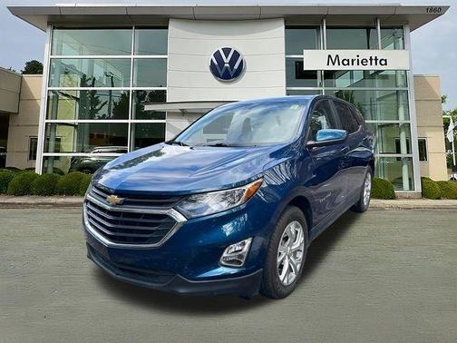 Pacific Blue Metallic 2021 Chevrolet Equinox 1LT