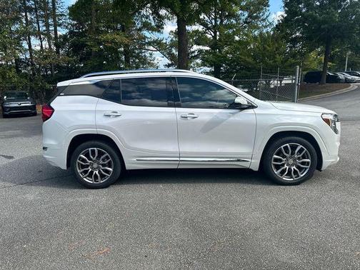 White Frost Tri-Coat 2022 GMC Terrain Denali