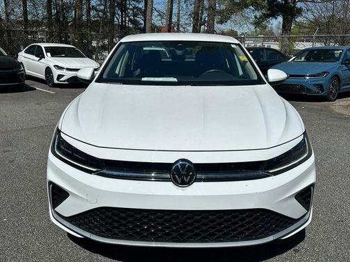 Pure White 2025 Volkswagen Jetta 1.5T S