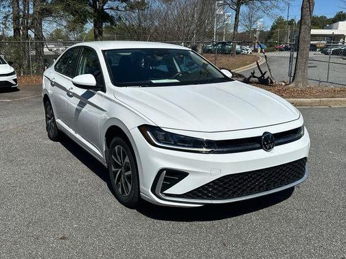 Pure White 2025 Volkswagen Jetta 1.5T S