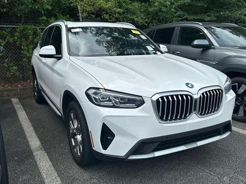 Alpine White 2022 BMW X3 sDrive30i