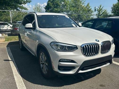 Mineral White Metallic 2019 BMW X3 xDrive30i