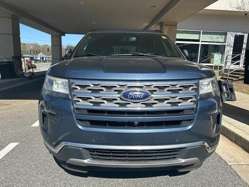 Blue Metallic 2018 Ford Explorer Limited