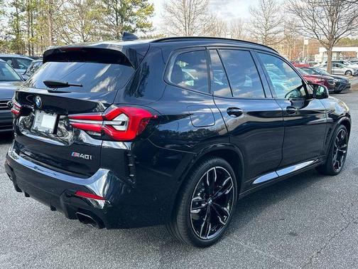 Carbon Black Metallic 2022 BMW X3 M40i