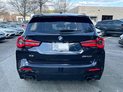 Carbon Black Metallic 2022 BMW X3 M40i