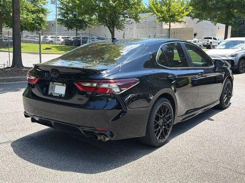 Midnight Black Metallic 2024 Toyota Camry SE