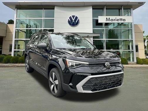 Deep Black Pearl Effect 2026 Volkswagen Taos 1.5T S SUV