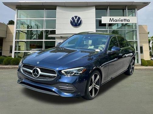 Lunar Blue Metallic 2023 Mercedes-Benz C-Class C 300 4MATIC