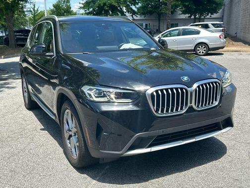 Black Sapphire Metallic 2022 BMW X3 xDrive30i