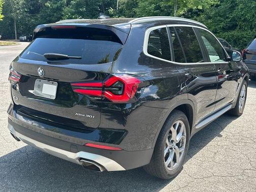 Black Sapphire Metallic 2022 BMW X3 xDrive30i