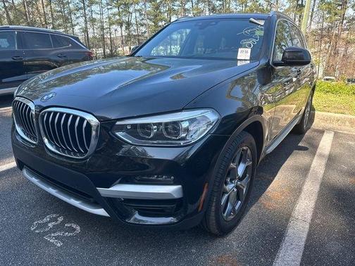Black Sapphire Metallic 2020 BMW X3 xDrive30i