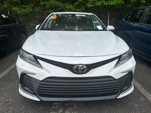Super White 2021 Toyota Camry LE