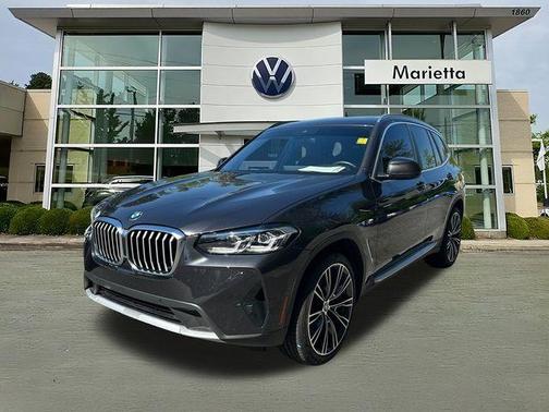Dark Graphite Metallic 2022 BMW X3 sDrive30i