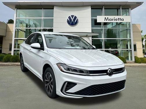 Pure White 2026 Volkswagen Jetta 1.5T S