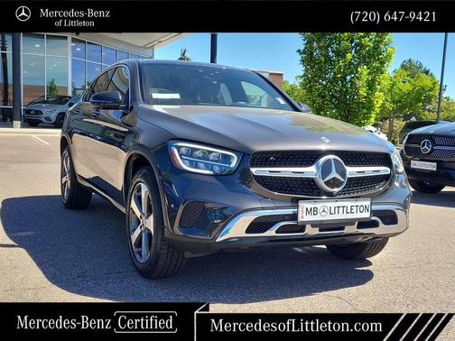 Graphite Gray 2021 Mercedes-Benz GLC 300 4MATIC Coupe