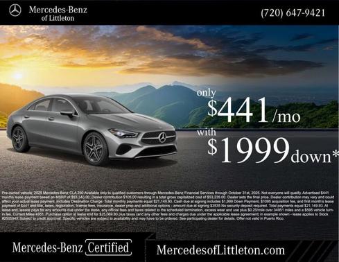 2025 Mercedes-Benz CLA 250 Base 4MATIC