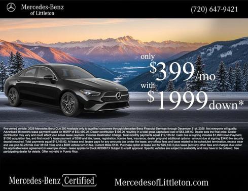 2025 Mercedes-Benz CLA 250 Base 4MATIC