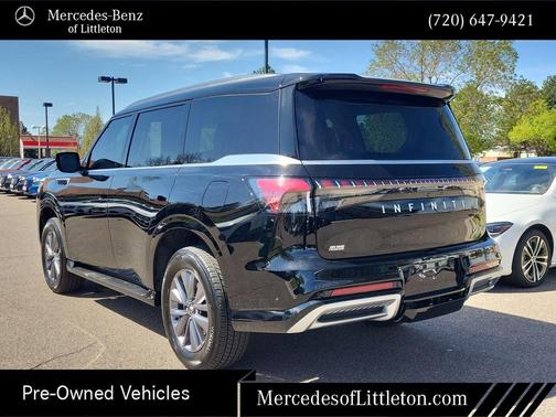Black Obsidian 2025 INFINITI QX80 PURE