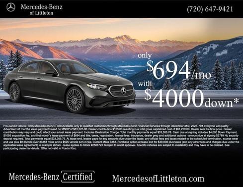 2025 Mercedes-Benz E-Class E 350 4MATIC