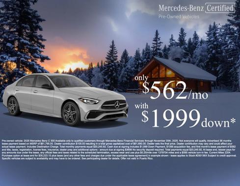 2025 Mercedes-Benz C-Class C 300 4MATIC