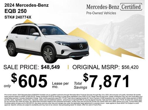 2024 Mercedes-Benz EQB 250 Base