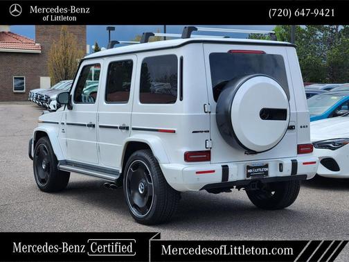 Moonlight White 2022 Mercedes-Benz AMG G 63 4MATIC