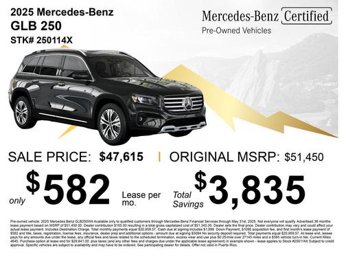 2025 Mercedes-Benz GLB 250 Base 4MATIC