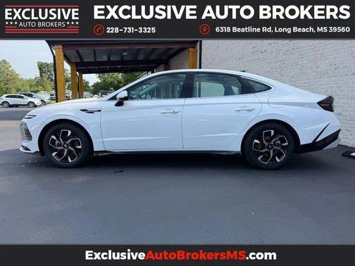 White 2025 Hyundai SONATA SEL