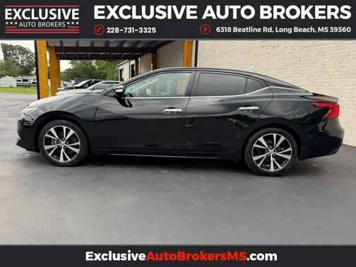 Super Black 2018 Nissan Maxima 3.5 SL