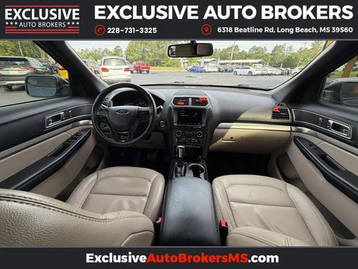 Blue 2018 Ford Explorer XLT
