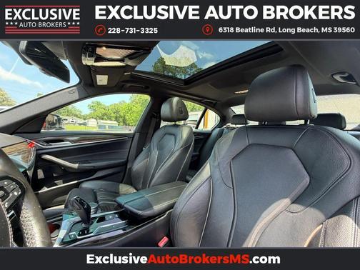 White 2019 BMW 530 530i Sedan 4D