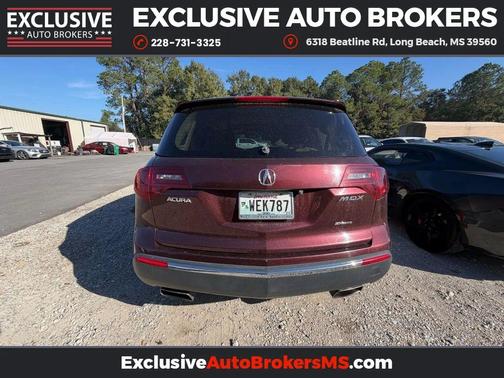 Dark Cherry Pearl II 2012 Acura MDX 3.7L Technology
