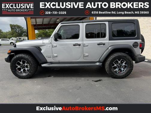 Billet Silver Metallic Clearcoat 2018 Jeep Wrangler Unlimited Sport