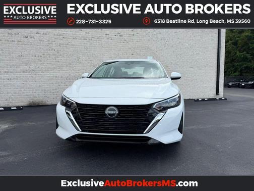 White 2024 Nissan Sentra SV
