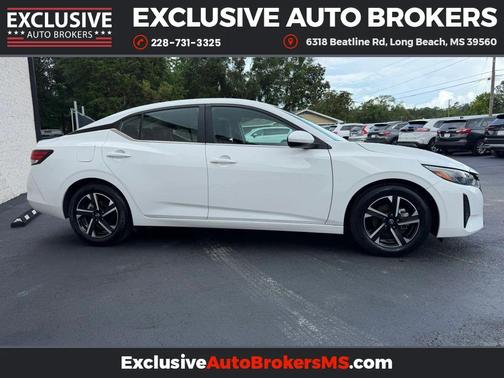 White 2024 Nissan Sentra SV