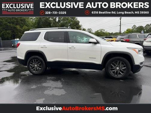White 2018 GMC Acadia SLT-1